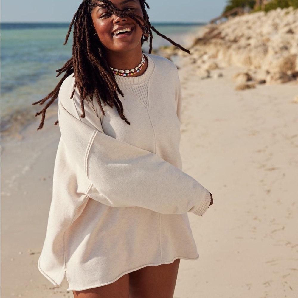 Aeri Down to Earth Oversized Sweatshirt